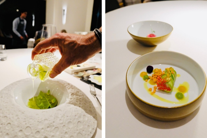 O delicado caril verde é um dos pratos O delicado caril verde é um dos pratos