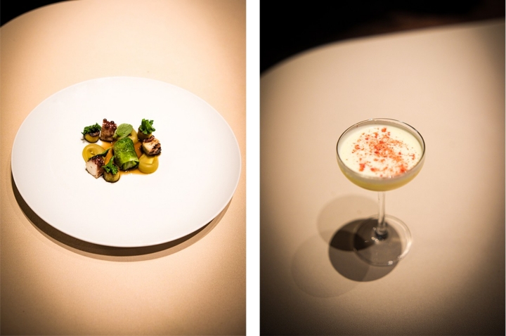 O polvo é o prato de conforto que termina o jantar e um cocktail pouco alcoólico é uma das formas de equilibrar a harmonização O polvo é o prato de conforto que termina o jantar e um cocktail pouco alcoólico é uma das formas de equilibrar a harmonização