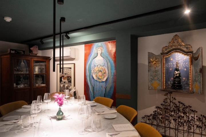 Decoración del interior del restaurante Decoración del interior del restaurante