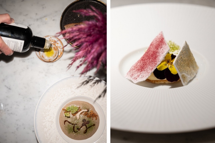 imagen doble de emplatado y aceite de oliva imagen doble de emplatado y aceite de oliva