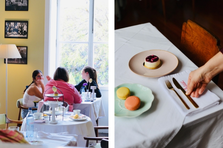 A Choux está instalada num primeiro andar com vista para as copas do jacarandás do Funchal A Choux está instalada num primeiro andar com vista para as copas do jacarandás do Funchal