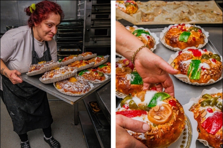 Em Dezembro, Celeste Rosa não tem mãos a medir para o Bolo-Rei Em Dezembro, Celeste Rosa não tem mãos a medir para o Bolo-Rei