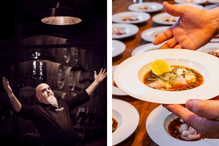 Joan Bagur é o chef convidado para a terceira edição das Jornadas Gastronómicas do Peixe Atlântico. O prato Vuelve a la Vida, tradicional de Vera Cruz, no México, pode ser degustado até ao final de Outubro Joan Bagur é o chef convidado para a terceira edição das Jornadas Gastronómicas do Peixe Atlântico. O prato Vuelve a la Vida, tradicional de Vera Cruz, no México, pode ser degustado até ao final de Outubro