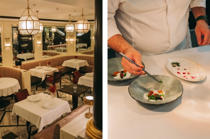 O Le Monument fica no Le Monumental Palace, um hotel de 5 estrelas no Porto O Le Monument fica no Le Monumental Palace, um hotel de 5 estrelas no Porto