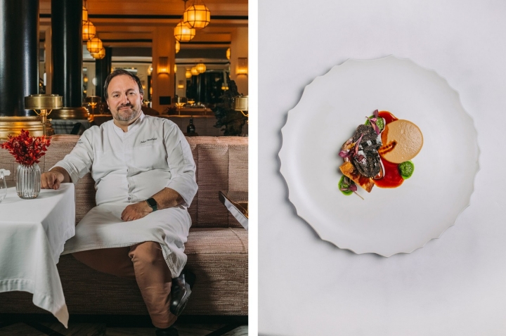 Julien não quer reinventar a cozinha portuguesa, mas conhecê-la a fundo para conseguir um equilíbrio entre os dois mundos em que circula: o português e o francês Julien não quer reinventar a cozinha portuguesa, mas conhecê-la a fundo para conseguir um equilíbrio entre os dois mundos em que circula: o português e o francês