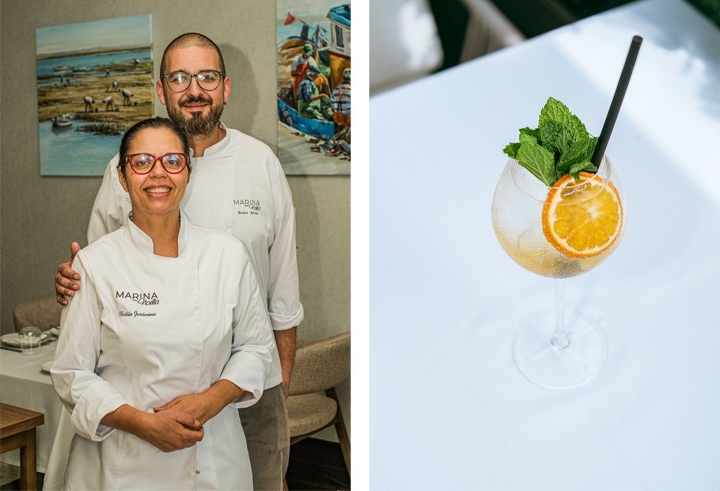 Bruno Sousa é o chef residente enquanto os cocktails estão a cargo de Diogo Ribeiro Bruno Sousa é o chef residente enquanto os cocktails estão a cargo de Diogo Ribeiro