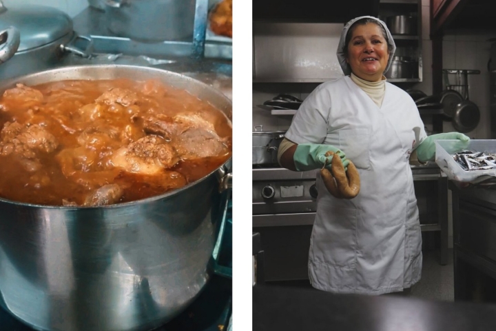 Conceição é a responsável pela Feijoada e pelos restantes pratos de tacho (©Casa Expresso) 