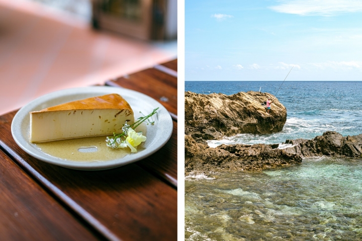 Pudding blanco y playa Pudding blanco y playa