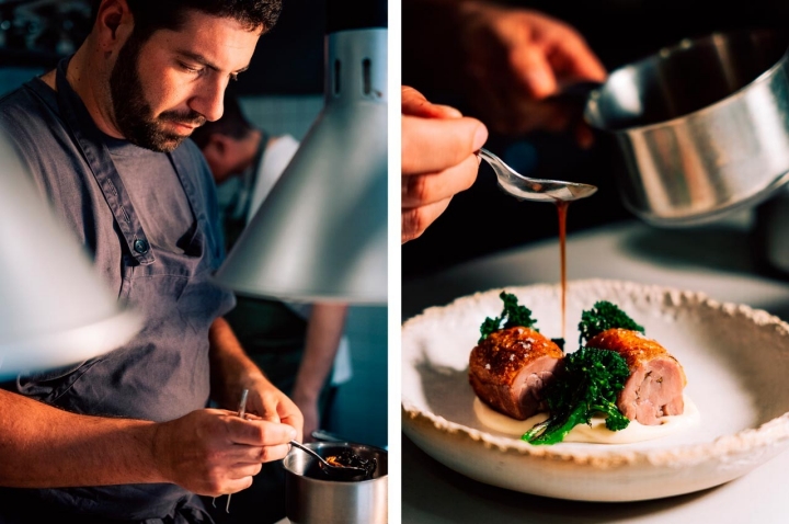 Cozinha com criatividade e sem maquilhagem, assente em produtos de excelência de Portugal e Espanha Cozinha com criatividade e sem maquilhagem, assente em produtos de excelência de Portugal e Espanha