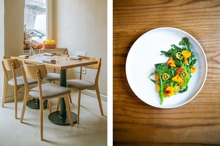 Os brocolinis temperados com caril e kumquat são um exemplo da frescura e complexidade do Ciclo Os brocolinis temperados com caril e kumquat são um exemplo da frescura e complexidade do Ciclo