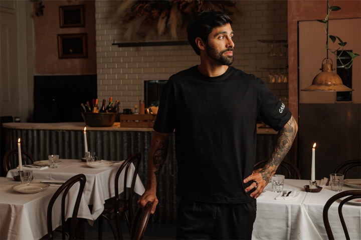 O chef David Vieira é o responsável pela carta O chef David Vieira é o responsável pela carta