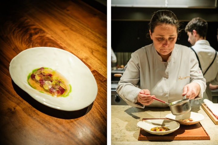 O lírio dos Açores é maturado por 10 dias e cobre-se de cenouras em pickle O lírio dos Açores é maturado por 10 dias e cobre-se de cenouras em pickle