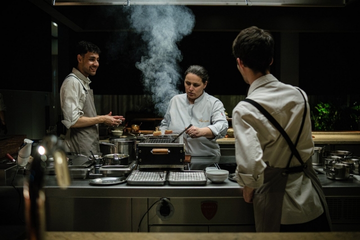 Marlene cria quatro menus de degustação por ano, um por cada estação Marlene cria quatro menus de degustação por ano, um por cada estação