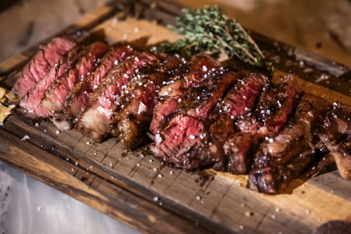 Entrecot a la brasa Entrecot a la brasa