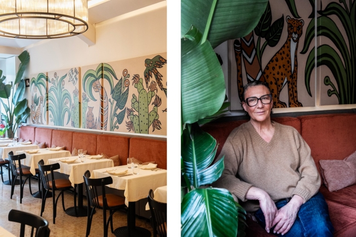 Flor Pinto Coelho está à frente do restaurante que é já um clássico lisboeta