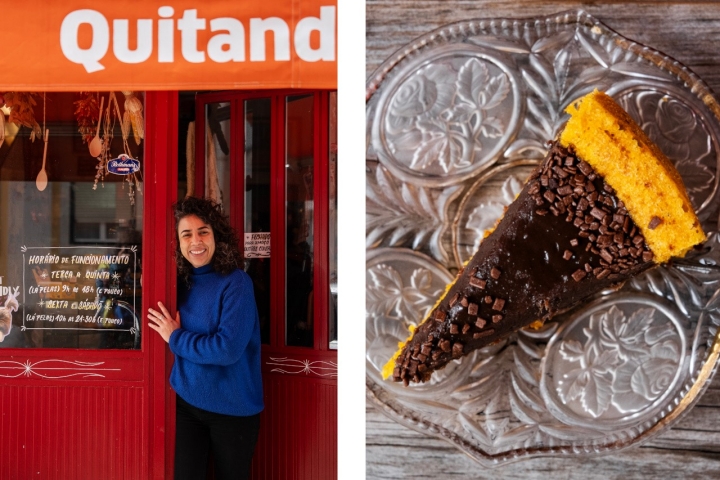 Para Eduarda Meireles, este negócio começou simplesmente com a venda de bolo de cenoura com brigadeiro
