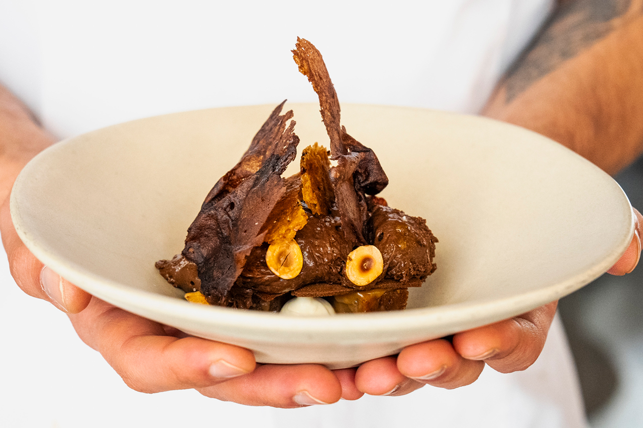 Chocolate em varias texturas Chocolate em varias texturas