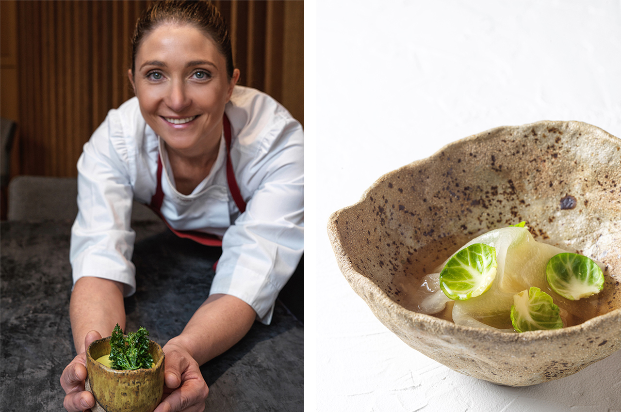 A chef Lucía Freitas (A Tafona, 2 sóis Guia Repsol Espanha 2025) A chef Lucía Freitas (A Tafona, 2 sóis Guia Repsol Espanha 2025)