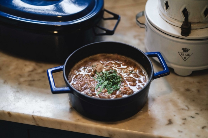 olla emplatando cocido olla emplatando cocido