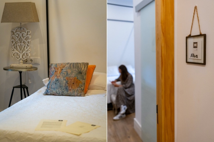 Cada quarto tem o nome de uma mulher da família Cada quarto tem o nome de uma mulher da família