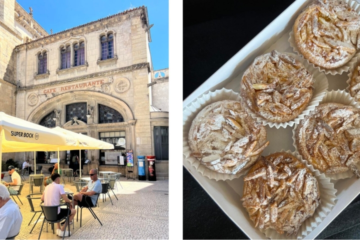 No Santa Cruz acompanha-se o café com um Crúzio, a especialidade da casa (foto ©Santa Cruz) 