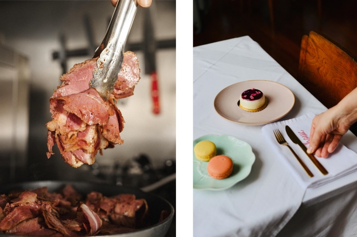 Bibs, em Lisboa, recebeu um Solete na categoria Fast Good, e Choux, à direita, é uma paste 