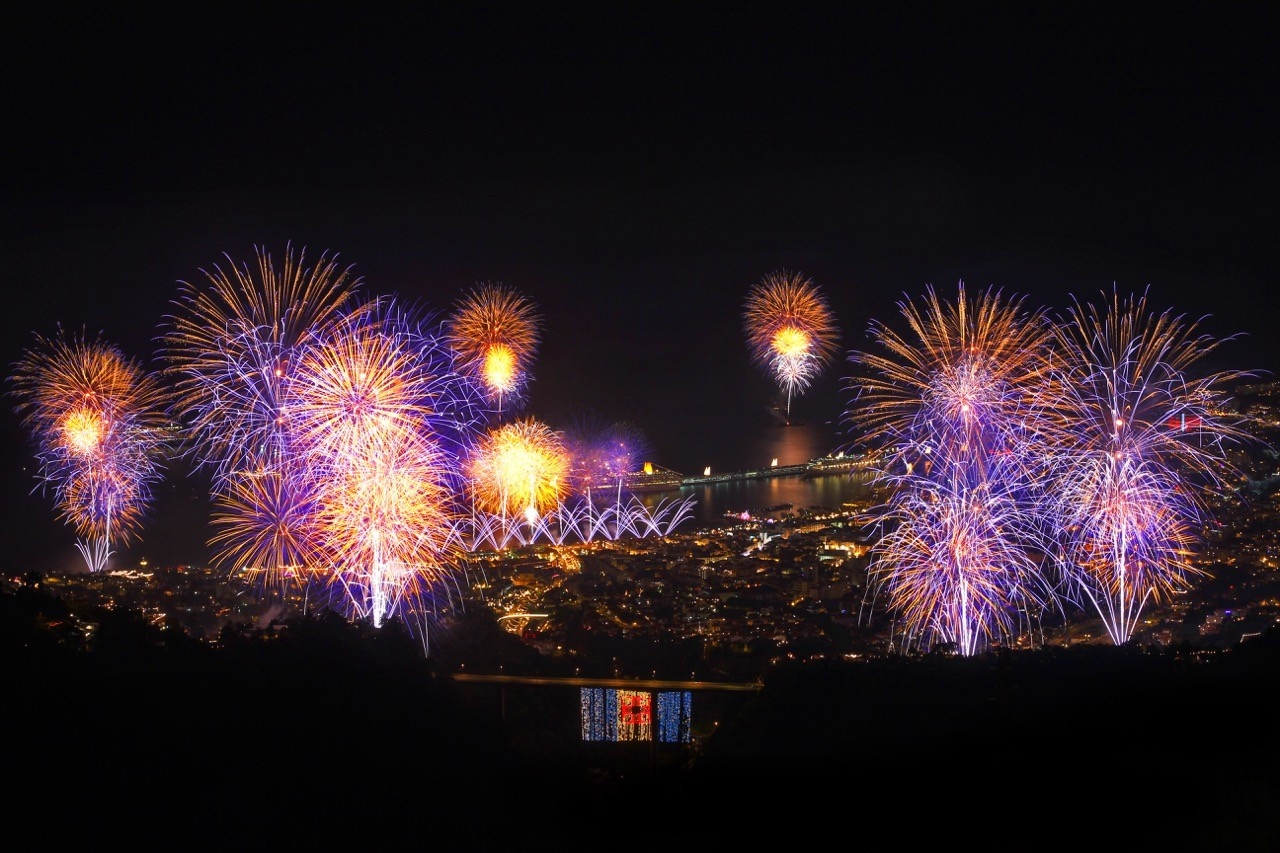 Fuegos artificiales en Madeira
