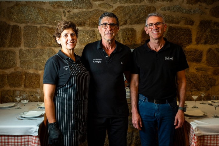 Os donos do Aprígio: Aprígio, Paula e Luís Os donos do Aprígio: Aprígio, Paula e Luís