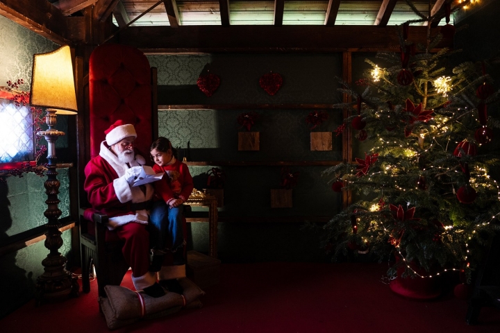 Na Óbidos Vila Natal, o Pai Natal, na verdade, são dois