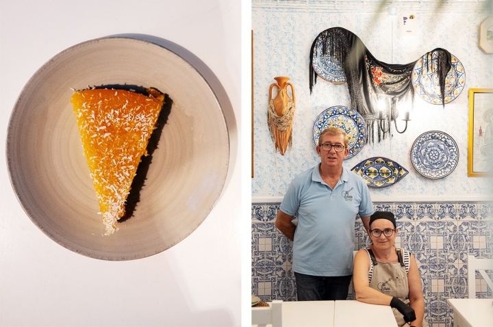 À direita, os donos do restaurante, Vítor Almeida e Ana Raquel À direita, os donos do restaurante, Vítor Almeida e Ana Raquel