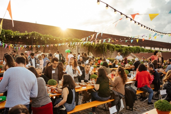 Há churrasco no arraial de São João das caves Cockburn´s ©Cockburn´s  Há churrasco no arraial de São João das caves Cockburn´s ©Cockburn´s