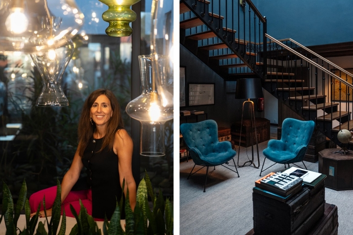 Joana Damião, uma das proprietárias, convocou a mãe, Lili, para fazer a decoração de interiores