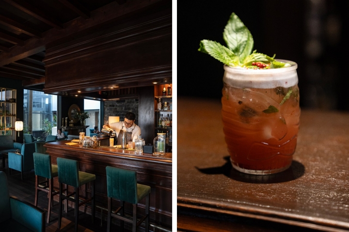 No terraço Mirante a carta é de inspiração asiática, com cocktails e mocktails a acompanhar