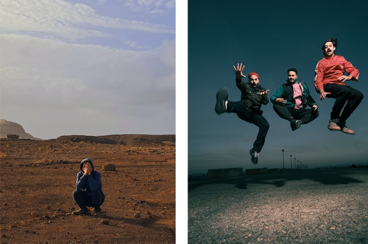 Fidju Kitxora, à esquerda, e os Bateu Matou, à direita Fidju Kitxora, à esquerda, e os Bateu Matou, à direita