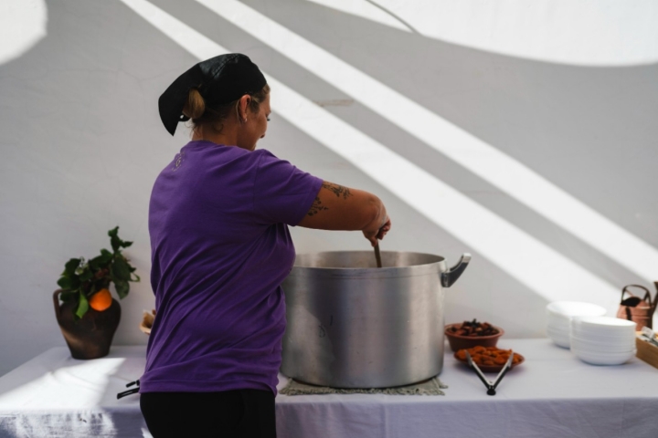 Serve-se Cozido de Grão na festa Serve-se Cozido de Grão na festa