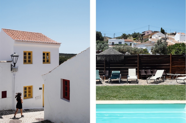 Ao todo, são 26 casas recuperadas, com acesso a uma piscina partilhada Ao todo, são 26 casas recuperadas, com acesso a uma piscina partilhada