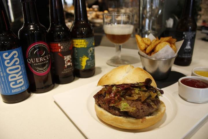 La hamburguesa: un 'pintxo' más, al fin y al cabo.