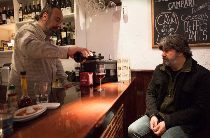 Taberna 'El Botiquín' en Madrid.