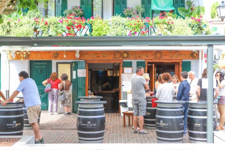 Pintxos en Hondarribia: Gran Sol (terraza)