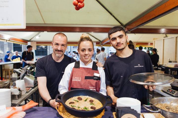 Tast a la Rambla: el arroz de La Barra de Carles Abellán