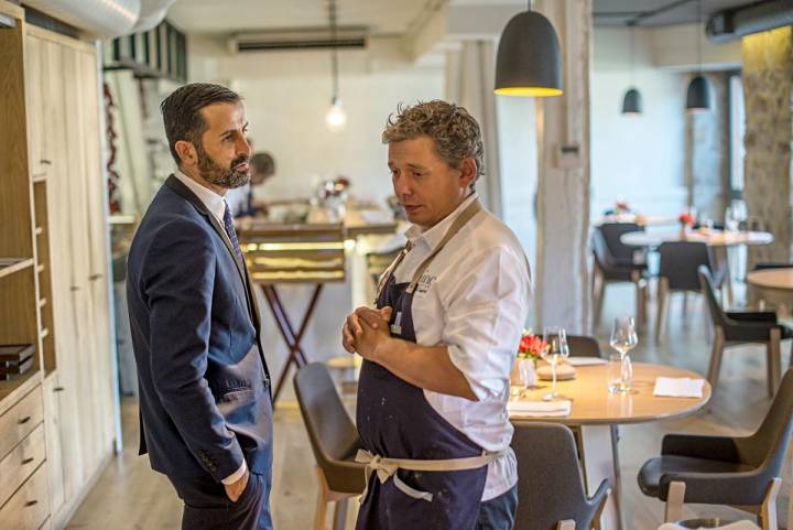 El chef en su restaurante. Foto: Alfredo Cáliz