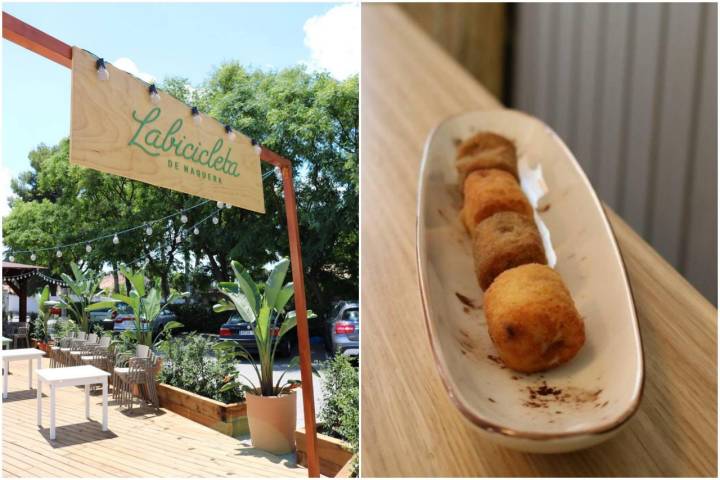 Todas las croquetas de 'La Bicicleta' son caseras. Foto: Facebook 'La Bicicleta'.