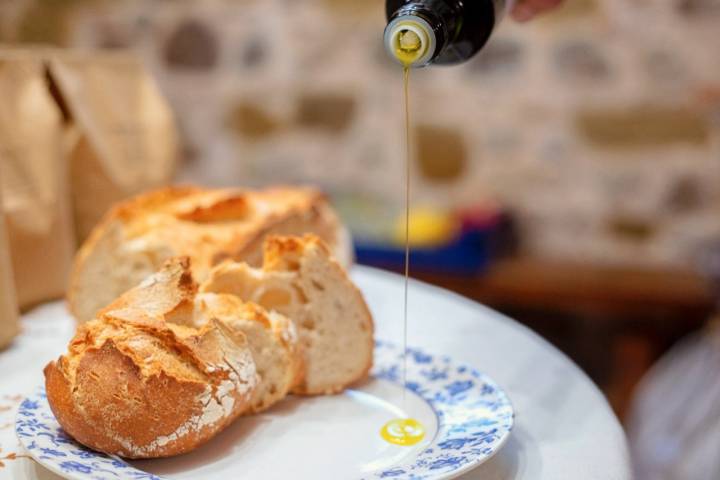 Aceites DO La Rioja: chorro de aove redondilla 'Al Alba'