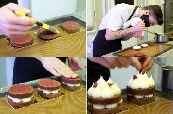 Dulces internacionales en Santa Eulalia: pasos de elaboración Red Velvet