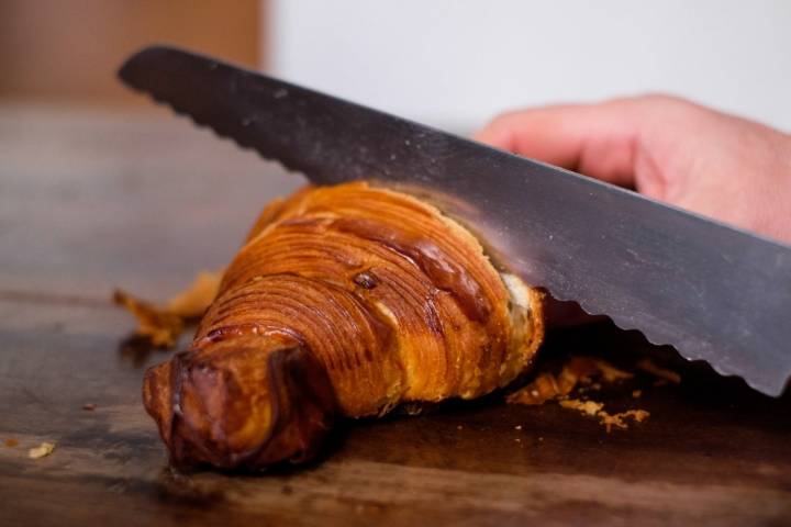 Dulces internacionales en Santa Eulalia: croissant