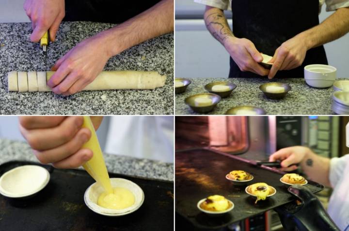 Dulces internacionales en Santa Eulalia: elaboración del pastel de nata