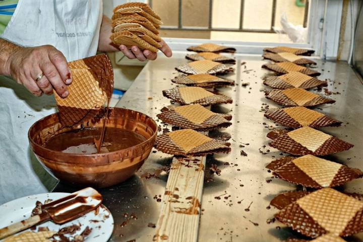 Con chocolate, limón o vainilla. Hay muchas variantes.