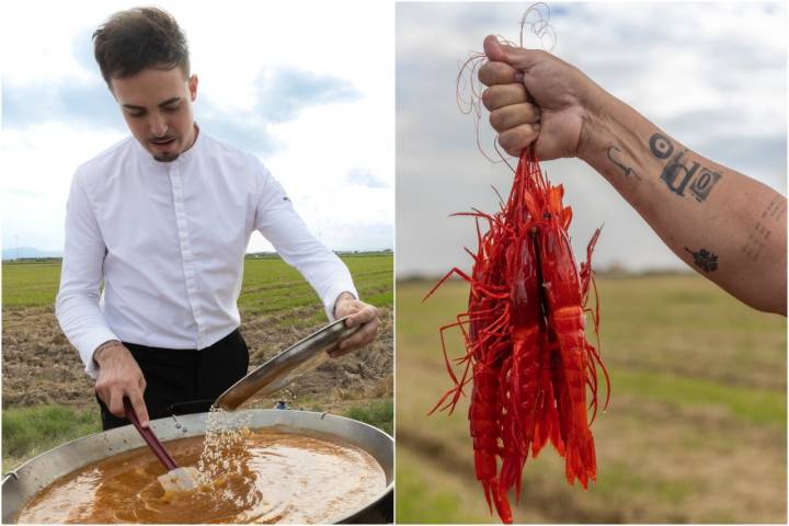 Javier Sanz, chef de 'Cañitas Maite' y los carabineros de La Santa