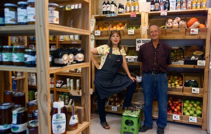 Santiago Pérez es uno de los pioneros de la agricultura ecológica en Asturias.