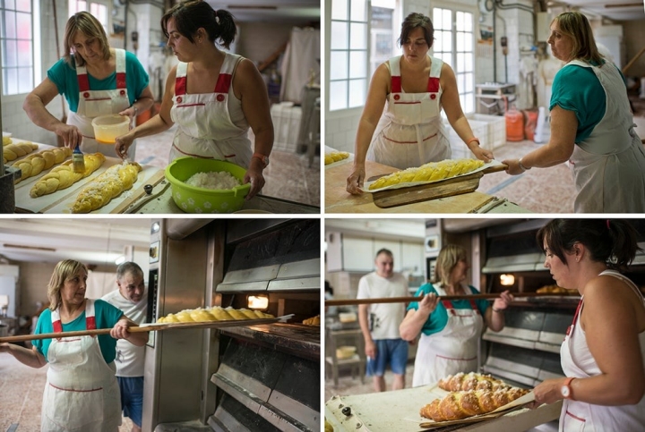 Las trenzas son uno de los dulces más demandados. Se hacen dos veces a la semana y se conservan varios días.